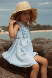 Ocean Frill Dress