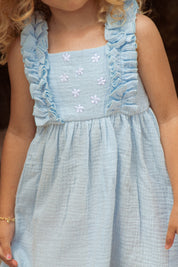 Ocean Frill Dress