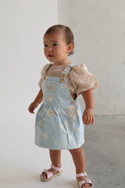 Denim Daisy Overall Dress