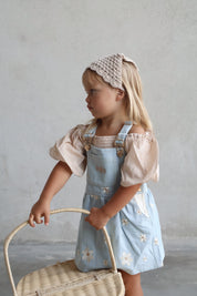 Denim Daisy Overall Dress