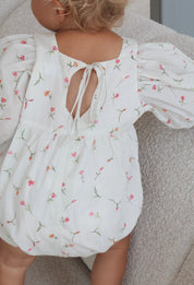 Sweetheart Puff Romper