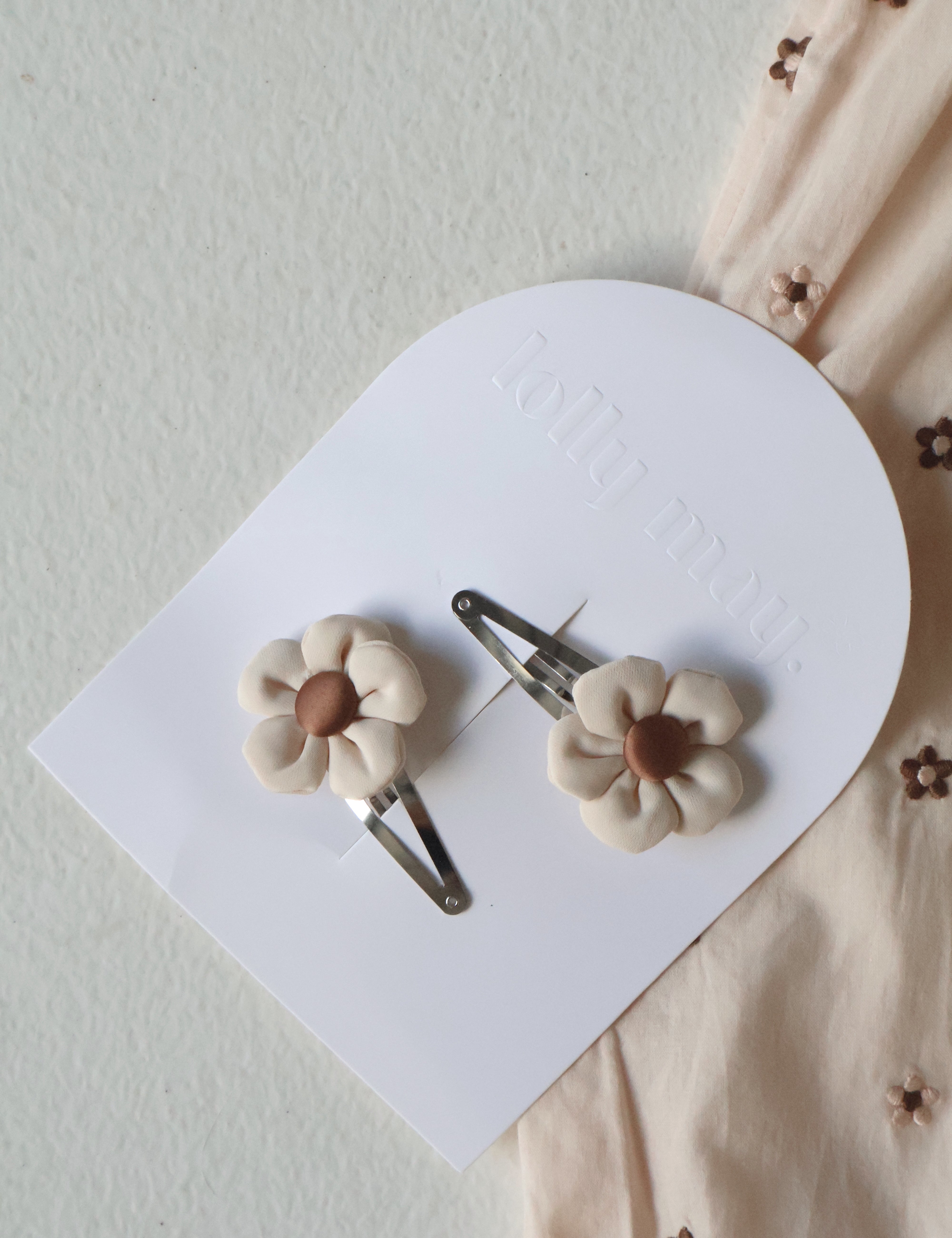 Tiramisu Hair Clip Set