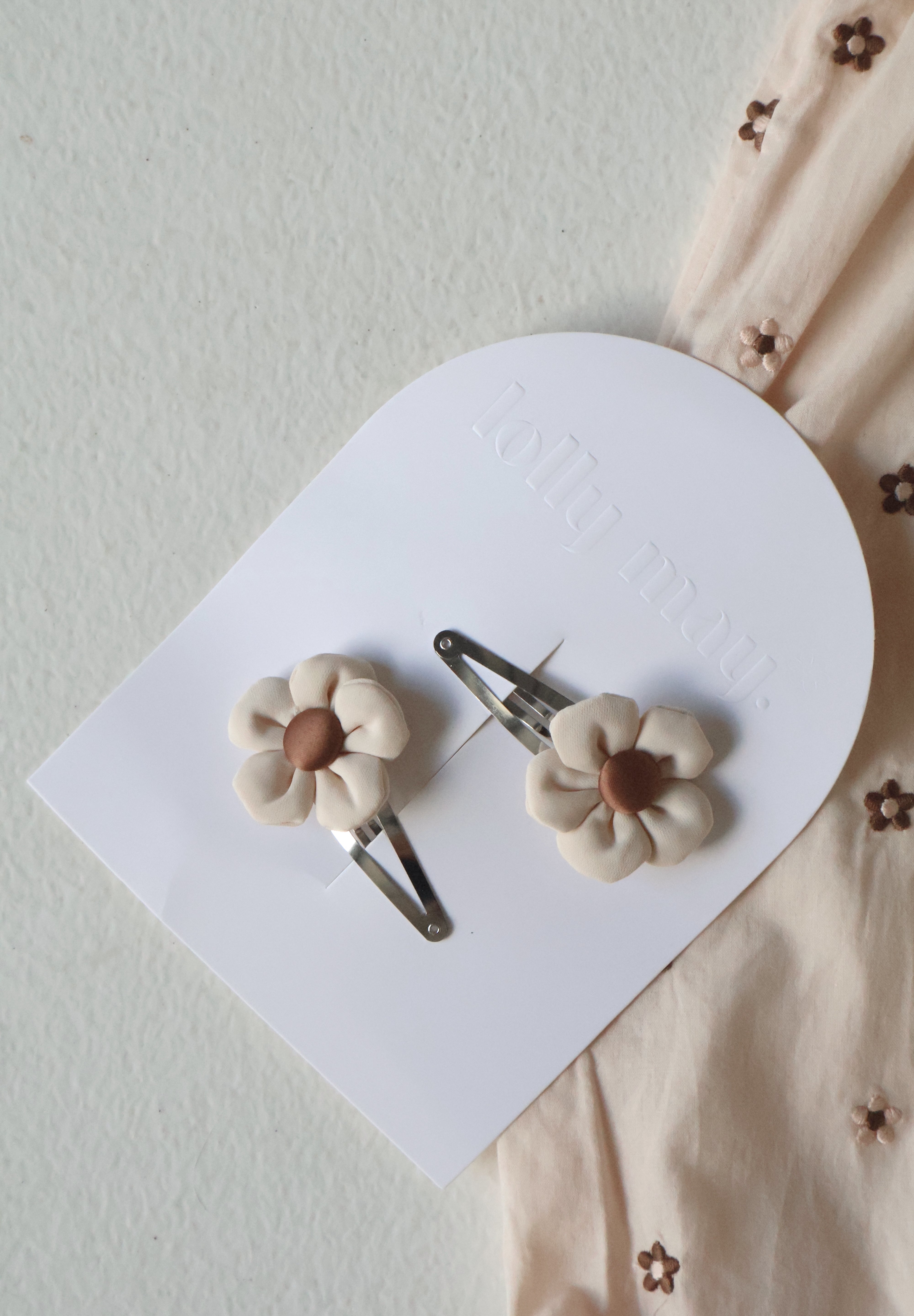 Tiramisu Hair Clip Set