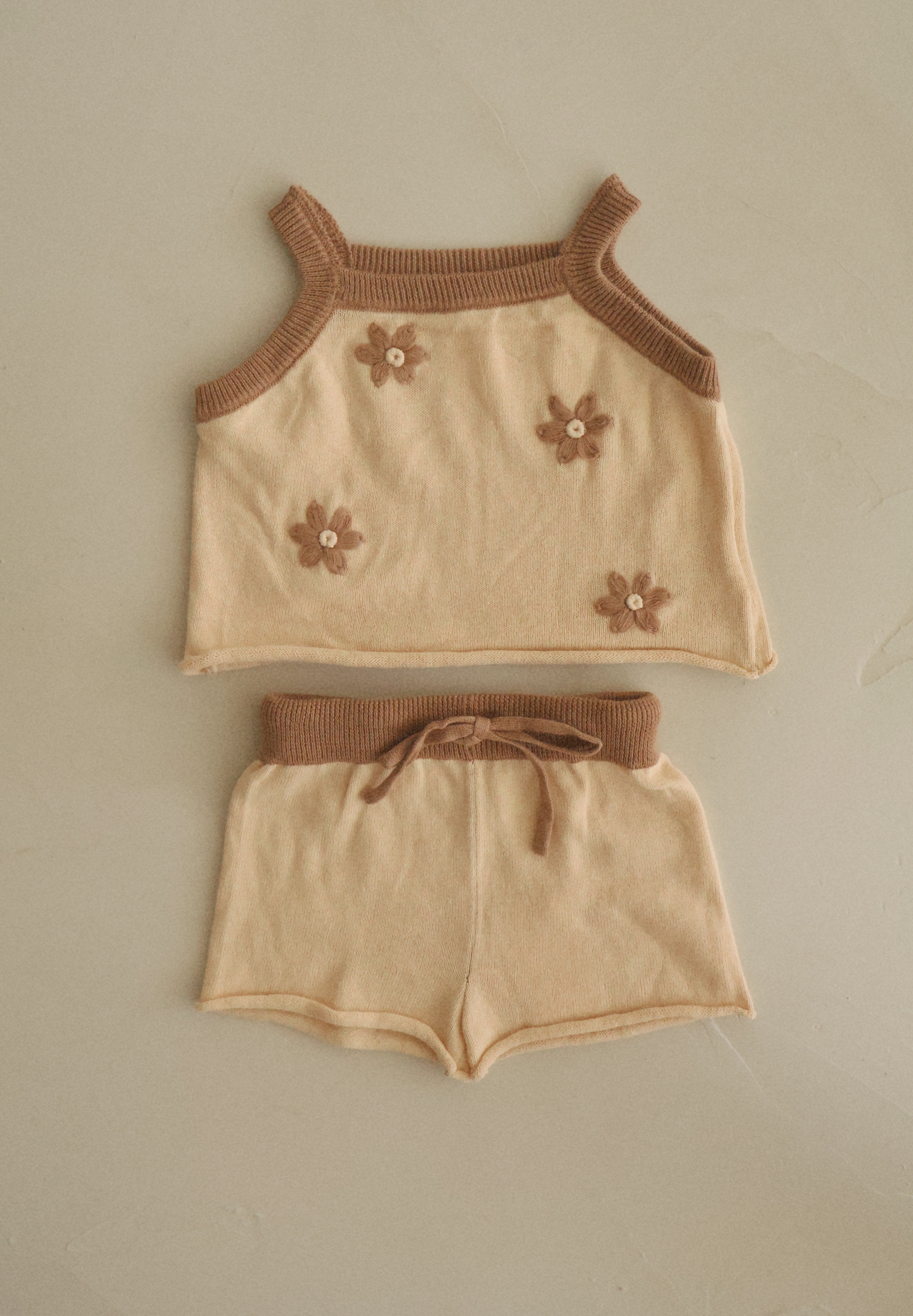 Caramel Fudge Summer Knit Set