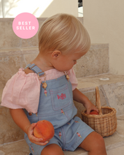 Denim Ice Cream Shortalls