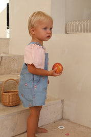 Denim Ice Cream Shortalls