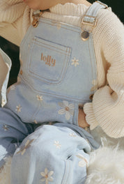 Denim Daisy Overalls