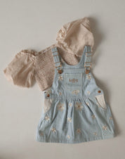 Denim Daisy Overall Dress