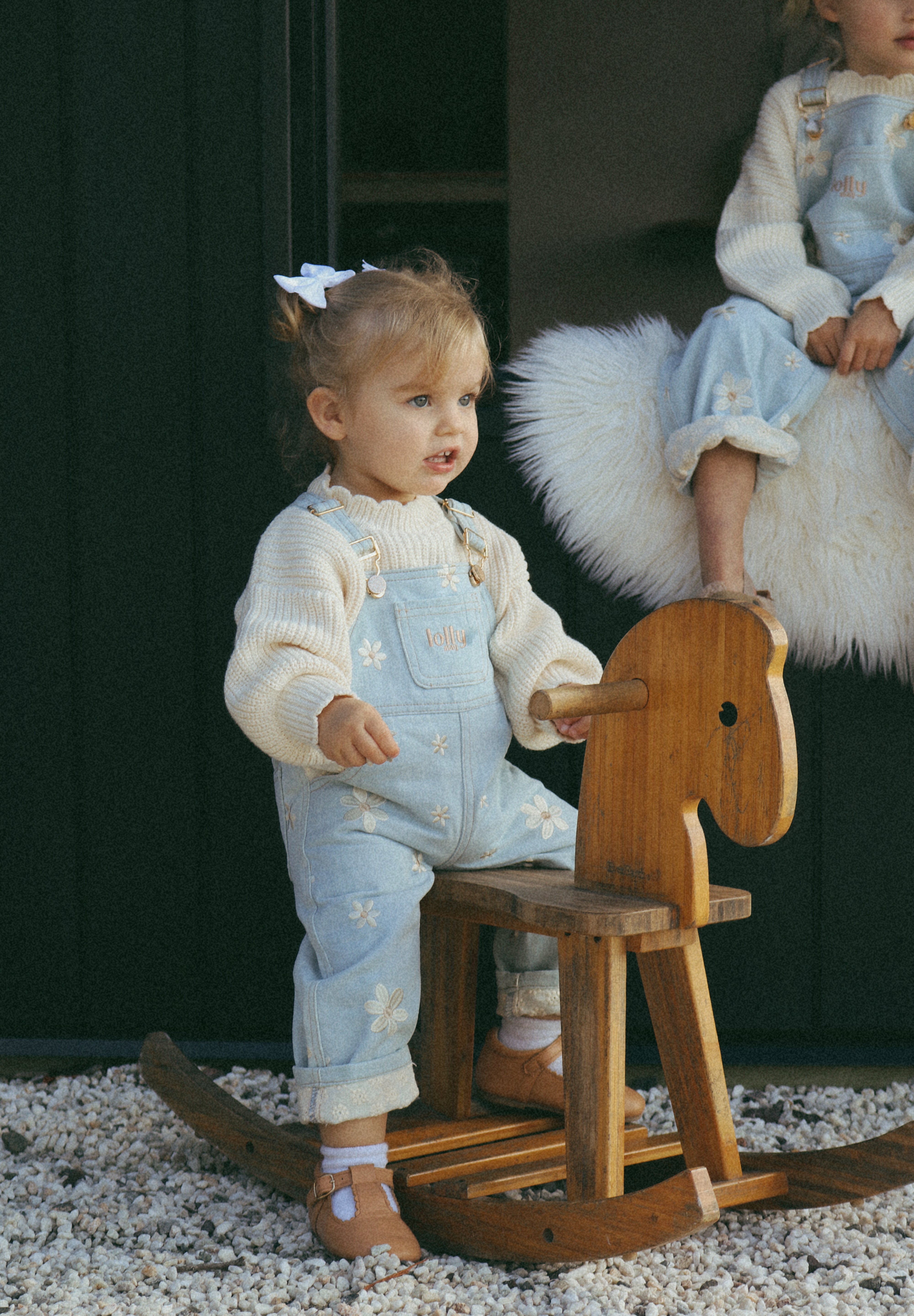 Denim Daisy Overalls