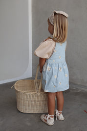 Denim Daisy Overall Dress