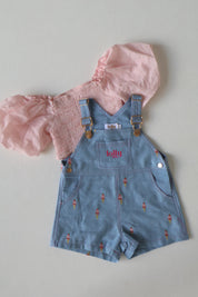 Denim Ice Cream Shortalls