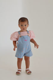 Denim Ice Cream Shortalls