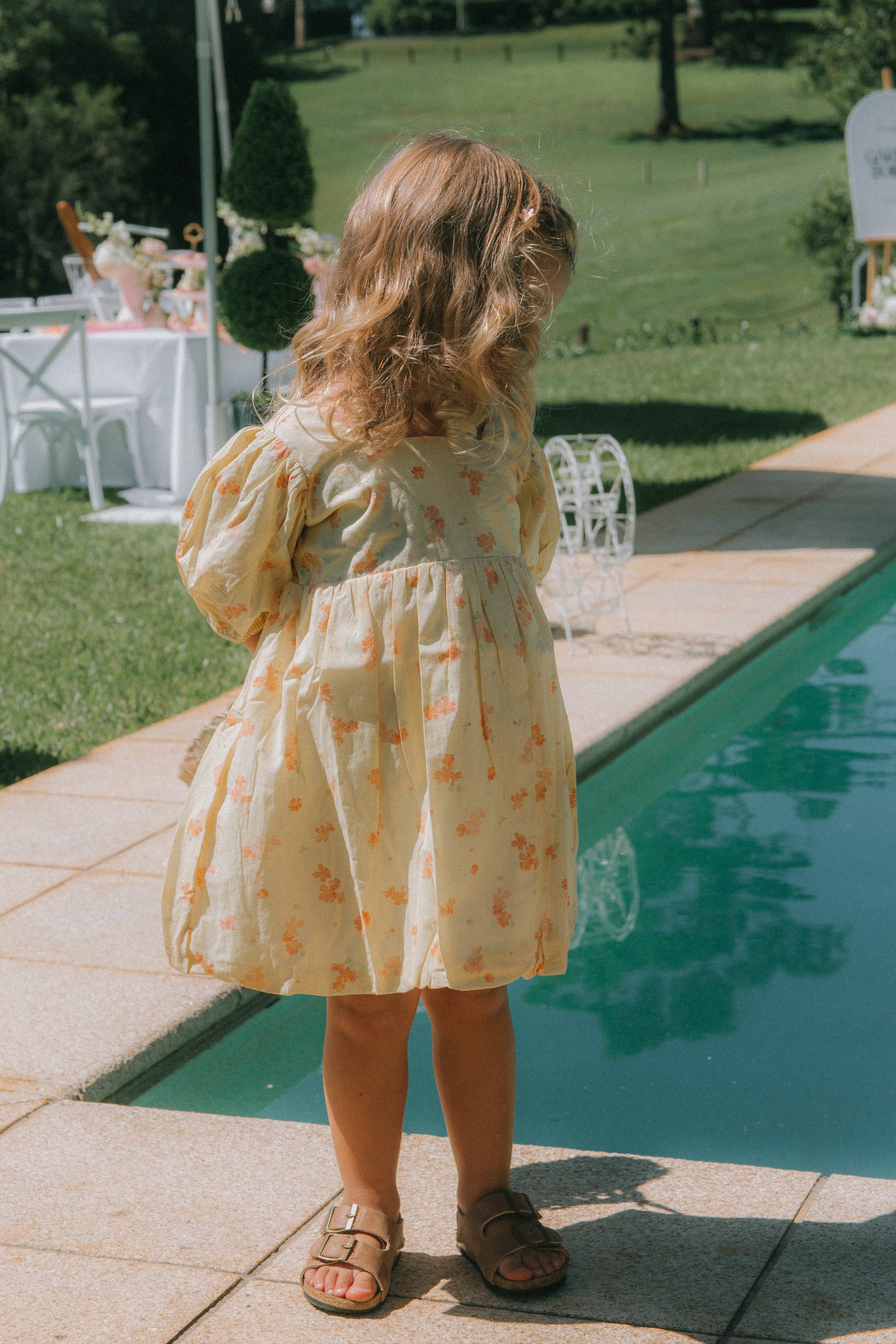 Maple Puff Dress