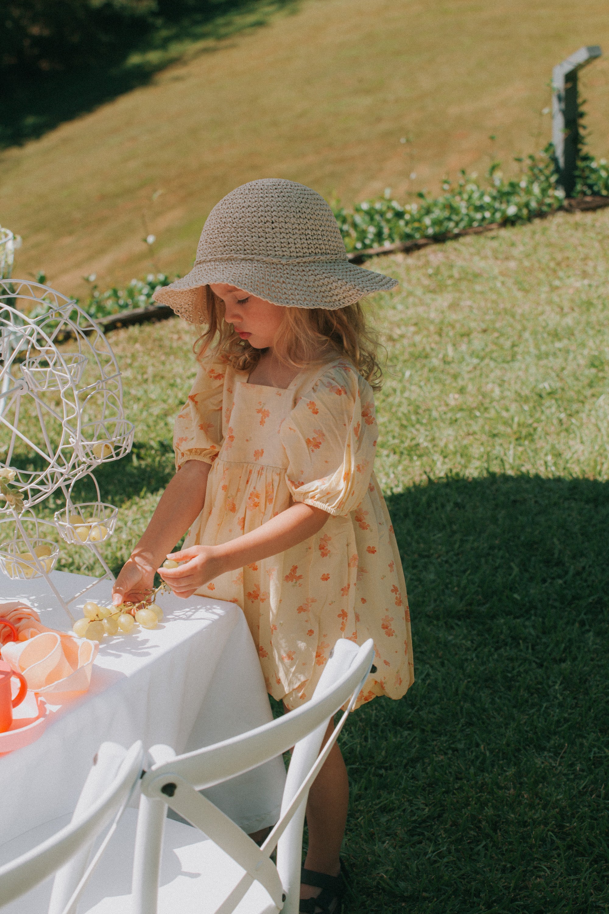 Maple Puff Dress