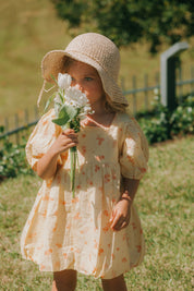 Maple Puff Dress