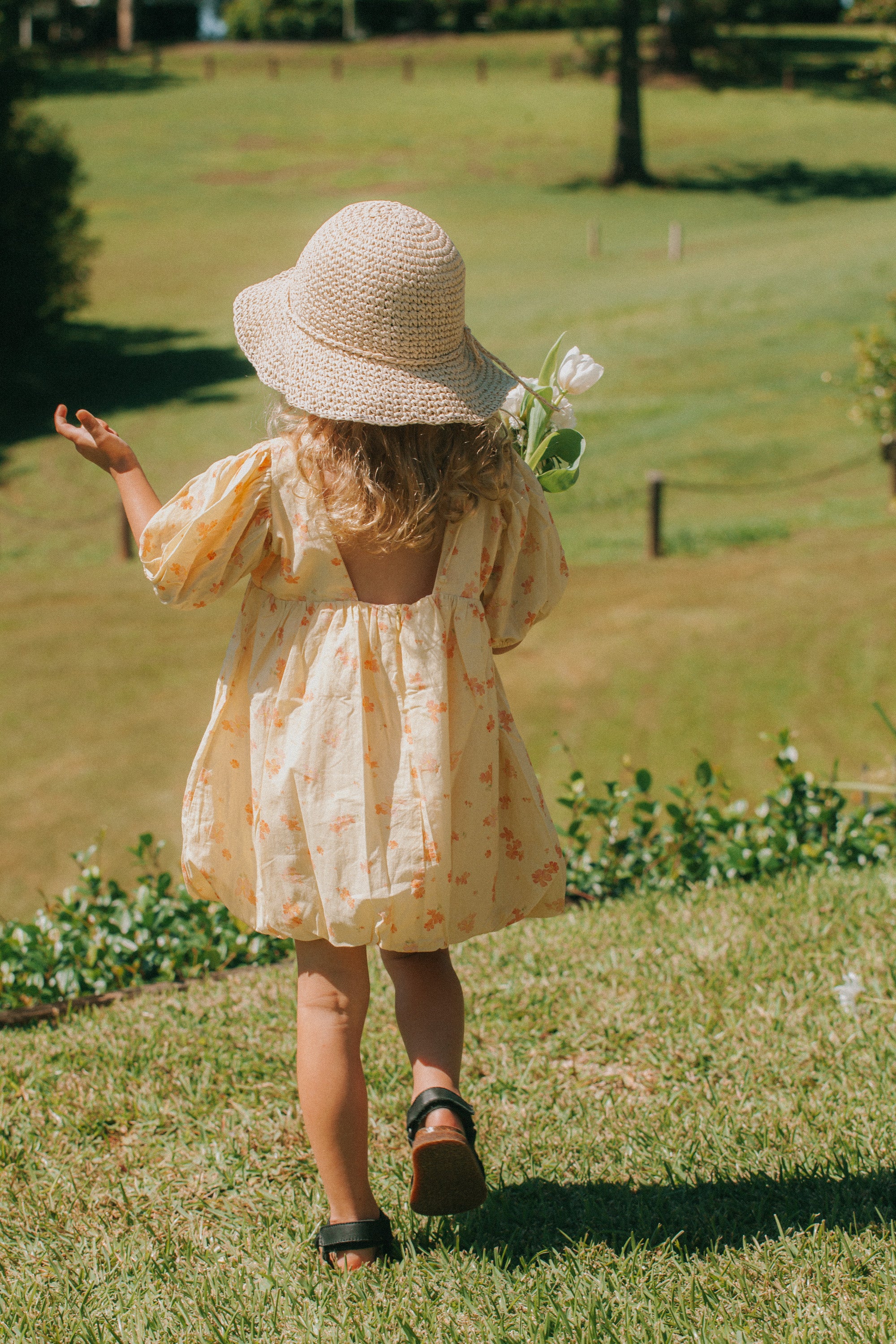 Maple Puff Dress