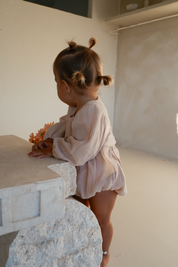 Caramel Luna Romper