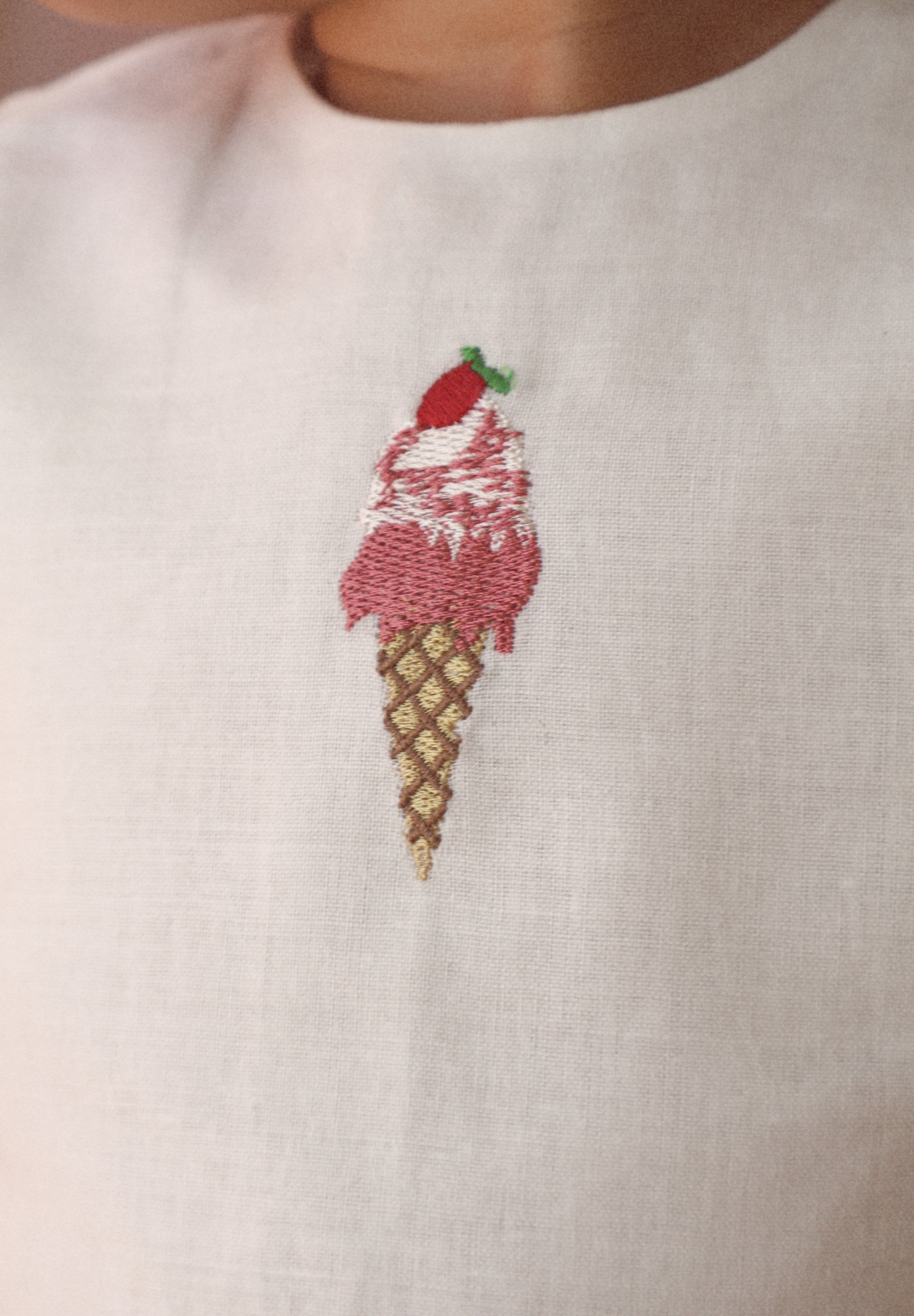 Linen Ice Cream Crop