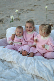 Strawberries and Cream Knit set